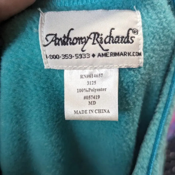 Smocked Long Zip Robe - Medium - Picture 3 of 4